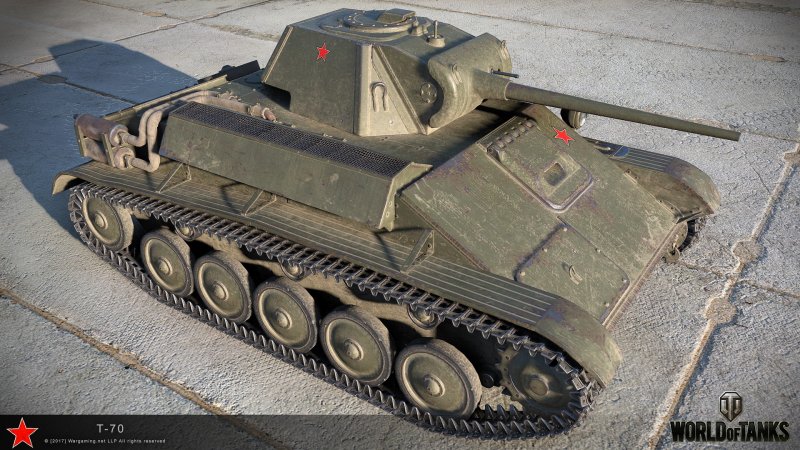 Танк т 70 WOT