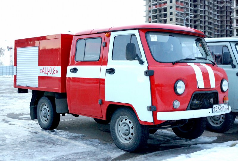 Игрушка УАЗ 39625 пожарная служба
