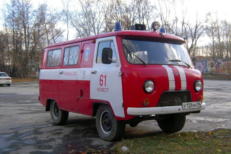УАЗ 2206 пожарный