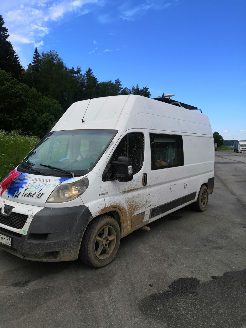 Дукато 290 сзади