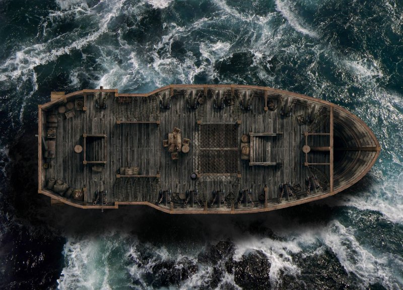 DND карта корабля
