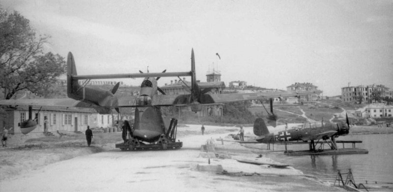 Немецкий гидросамолет bv138