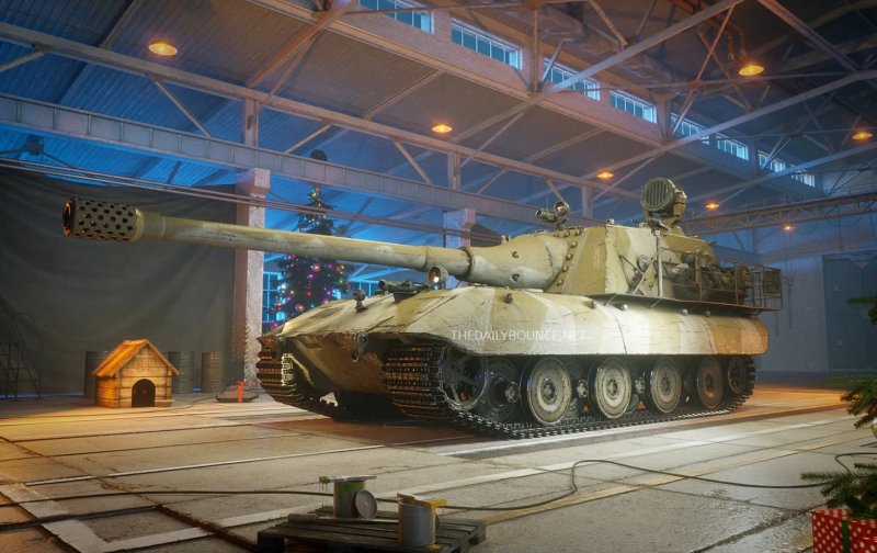 Стиль на Jagdpanzer e100