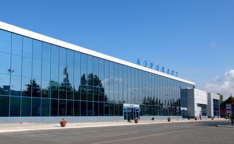 Аэропорт Омск внутри