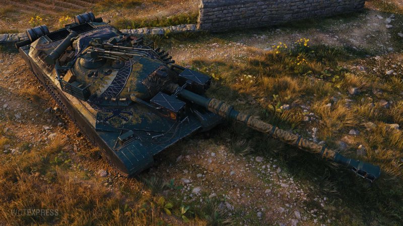 WZ-111 model 5a 3d стиль