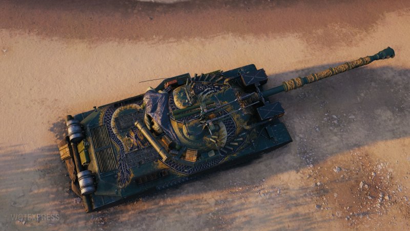 3d-стиль «последний дракон» на WZ-111 model 5a