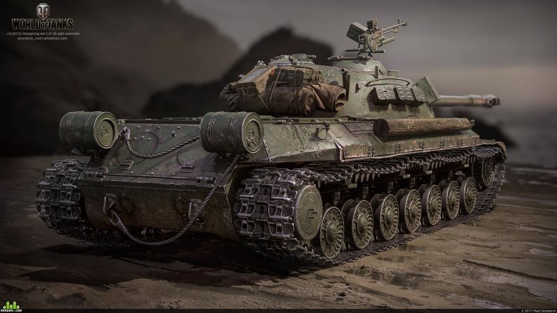 WZ-111 model 5a 3d стиль
