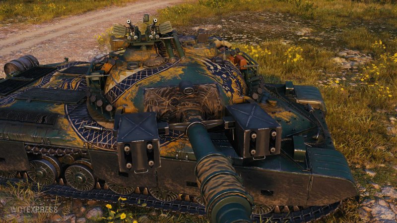 WZ-111 model 5a 3d стиль