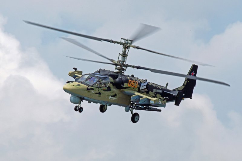 Вертолет ка-52 "Аллигатор"