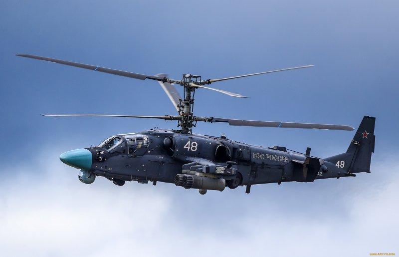 Вертолёт к-52 Аллигатор