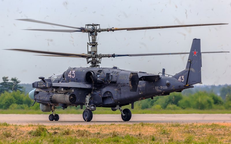 Вертолёт к-52 Аллигатор