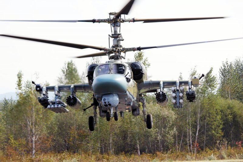 Вертолёт к-52 Аллигатор