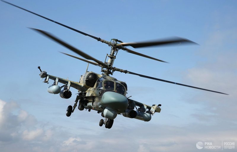 Вертолёт к-52 Аллигатор