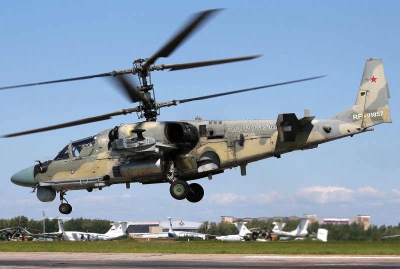 Вертолёт к-52 Аллигатор