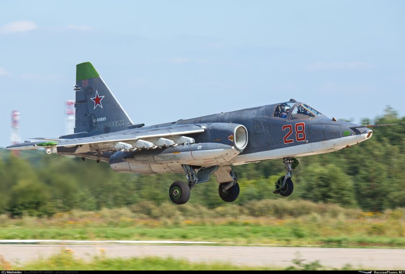 Су-25 ВВС РФ
