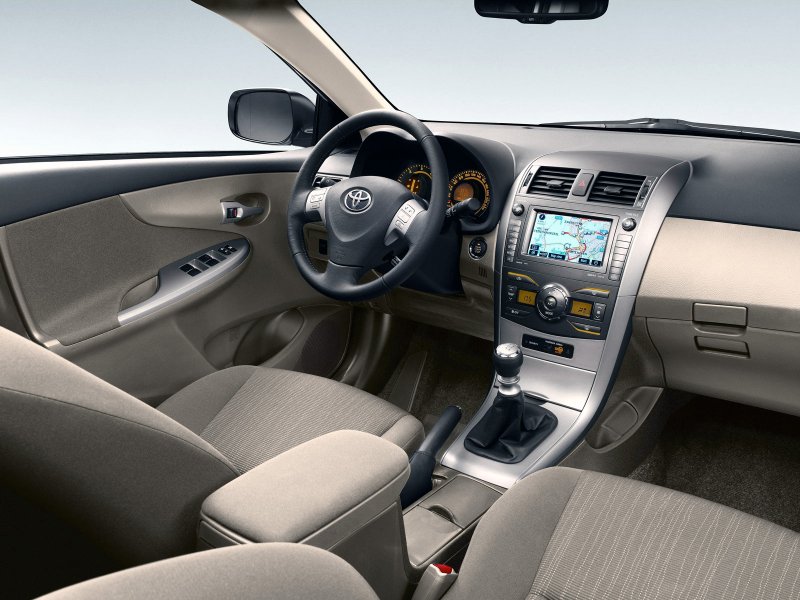 Toyota Corolla 2007 салон