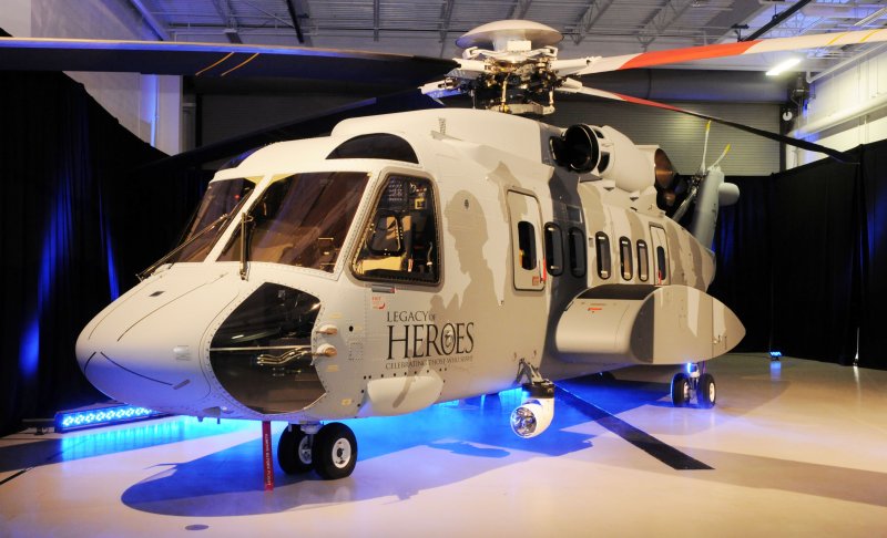 Вертолет Sikorsky s-92 салон