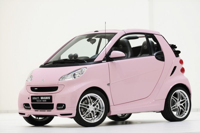 Smart Fortwo розовый