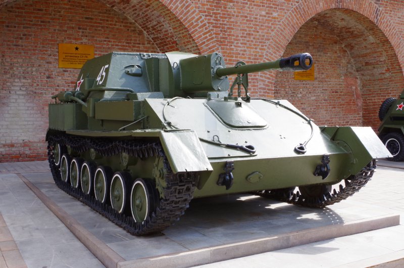 Су-76 самоходная Артиллерийская