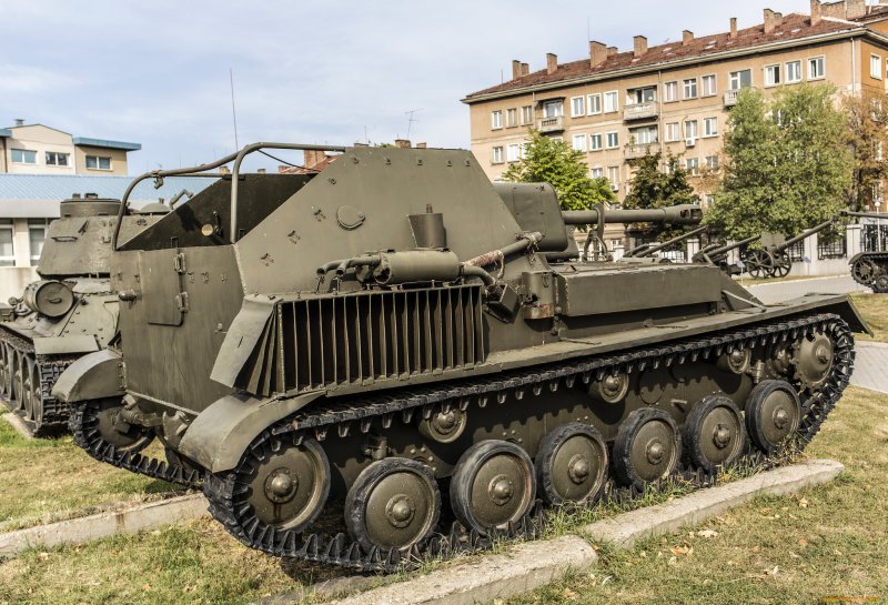 Су-76 самоходная Артиллерийская