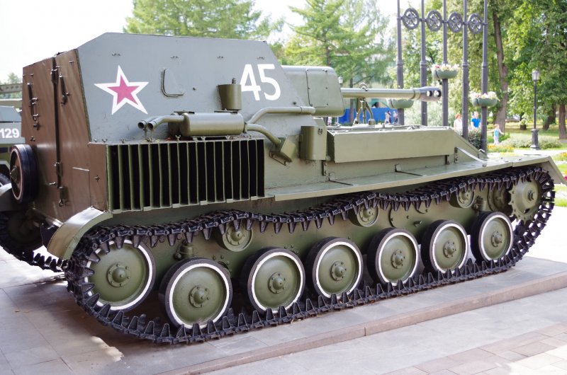 Самоходка Су-76м