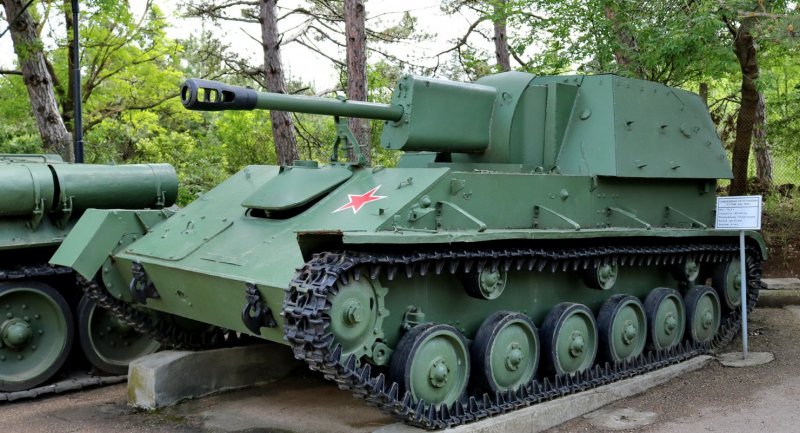 Самоходка Су-76м