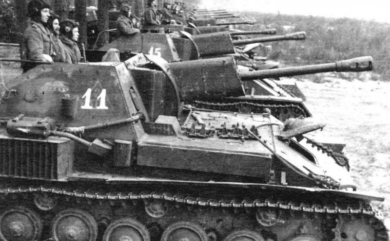 Су-76 самоходная Артиллерийская