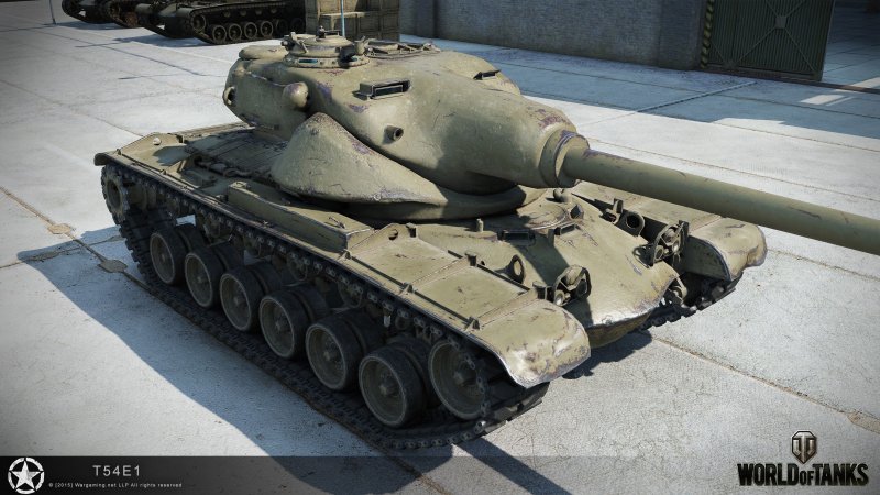 T54e1 танк