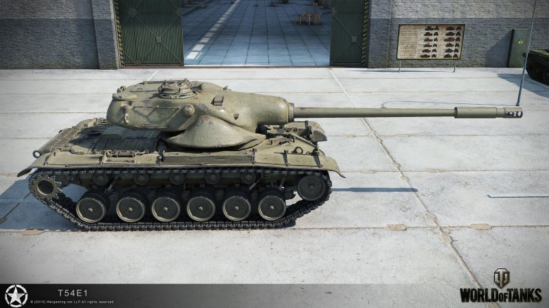 T54e1 танк