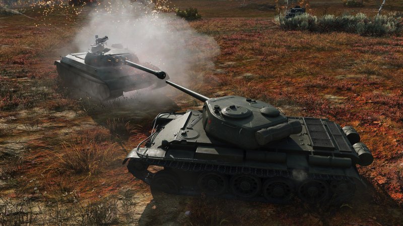Т54е2 WOT