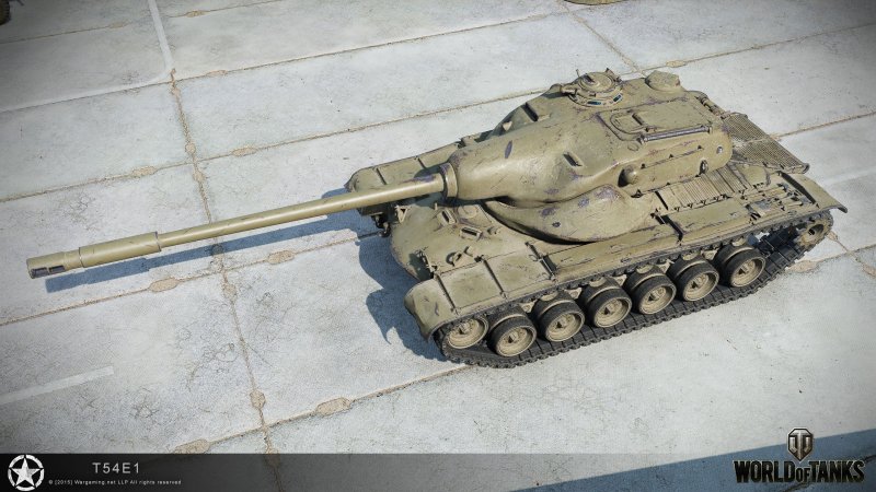 Т54е1 блиц броня