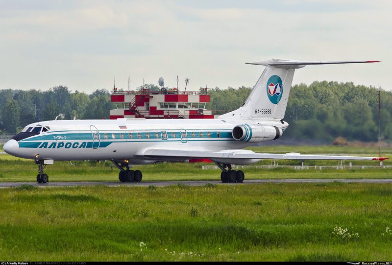 Самолет ту134 итековский