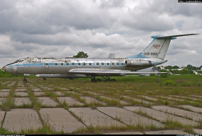 Ту-124 пассажирский самолёт