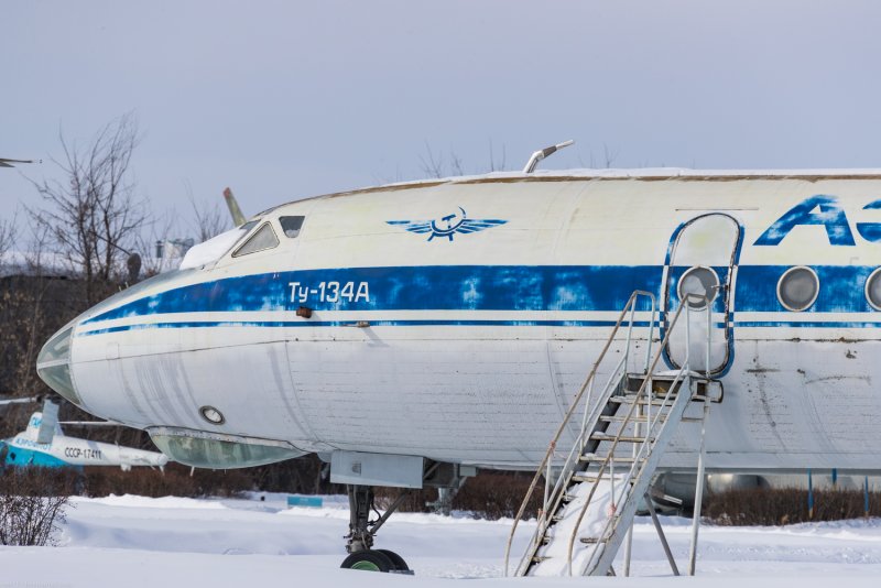 Ту 134 в Ульяновске