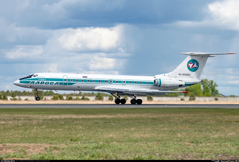 Ту-134 авиакомпания Заполярье
