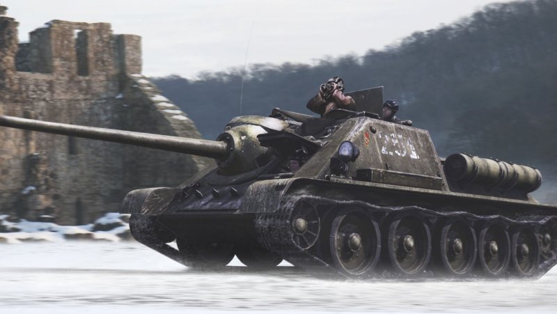 Су 85 и World of Tanks