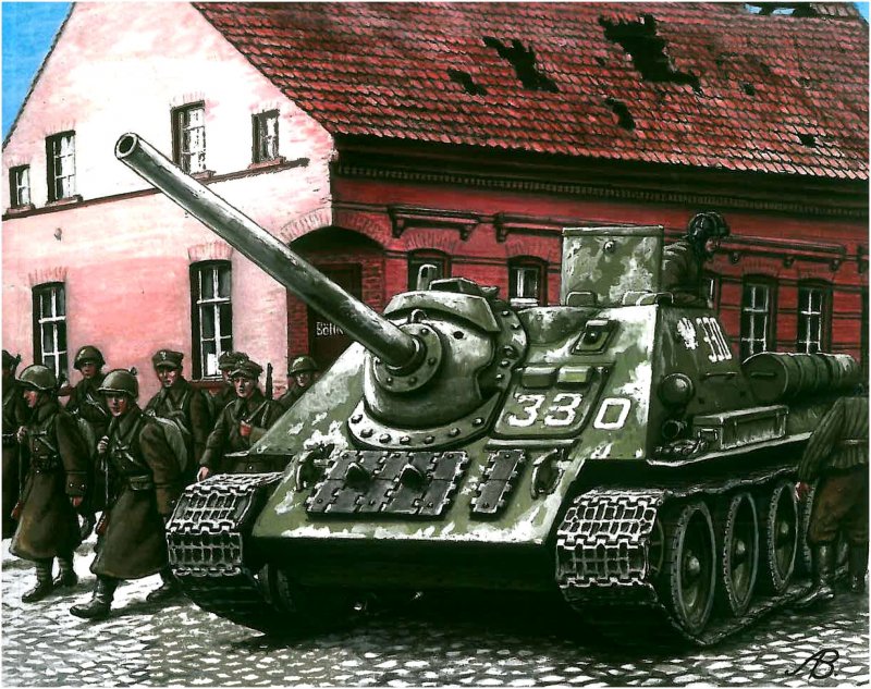 Самоходка Су-85