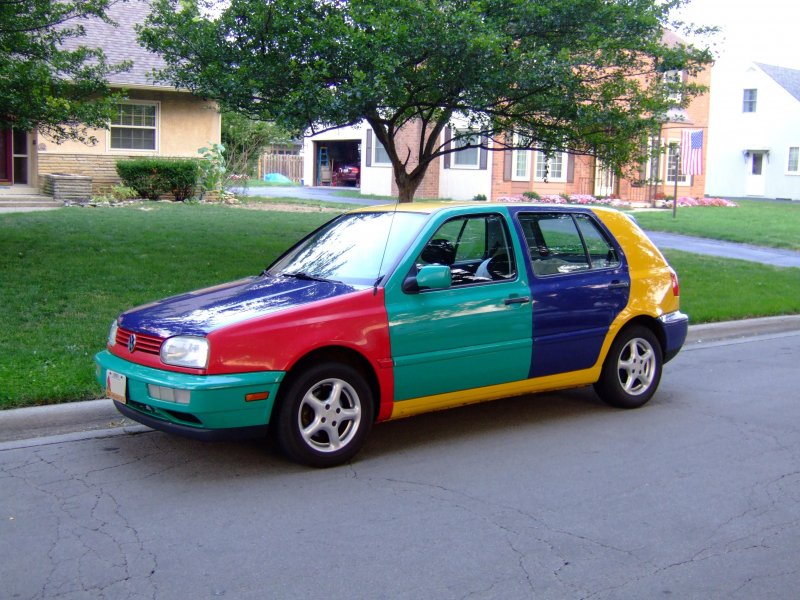 VW Golf 3 Harlequin