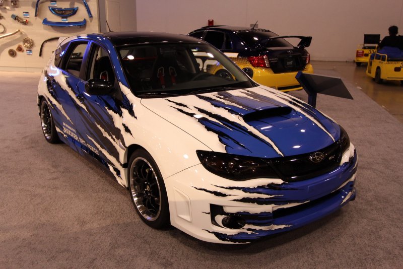 Subaru Impreza WRX STI 2016 спортивный винил