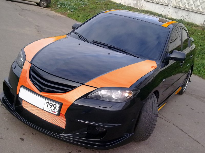 Машина в два цвета