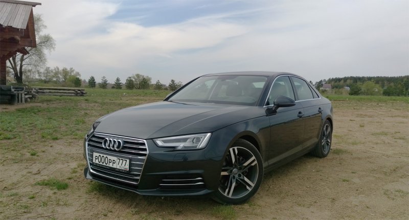 Audi a4 b9 коричневый