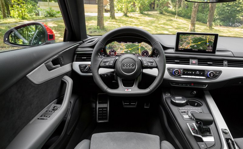 Audi a4 b9 2017 салон