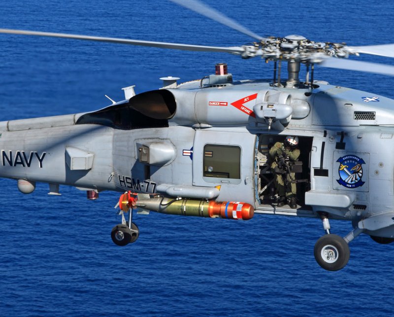 Вертолет sh-60 Seahawk