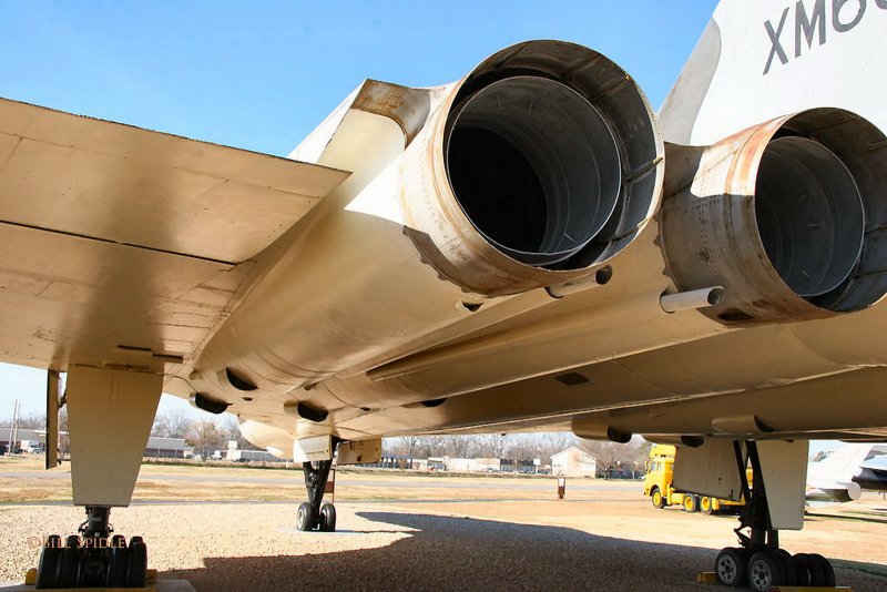 Rockwell b-1 Lancer вид сверху