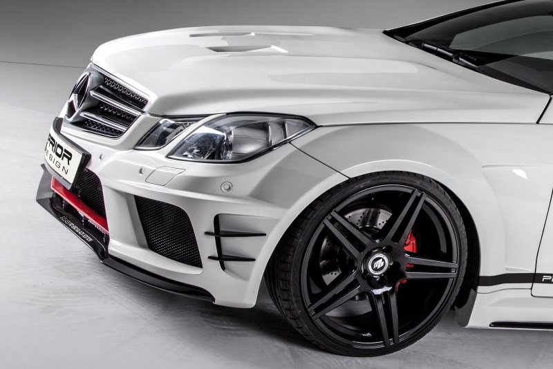 Mercedes e63 аэродинамический обвес