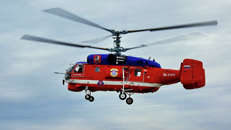 Пожарно-спасательный вертолет ка-32а