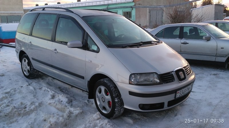 Сеат Альхамбра 1.9 салон