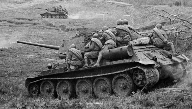 Т34-85 Курская дуга