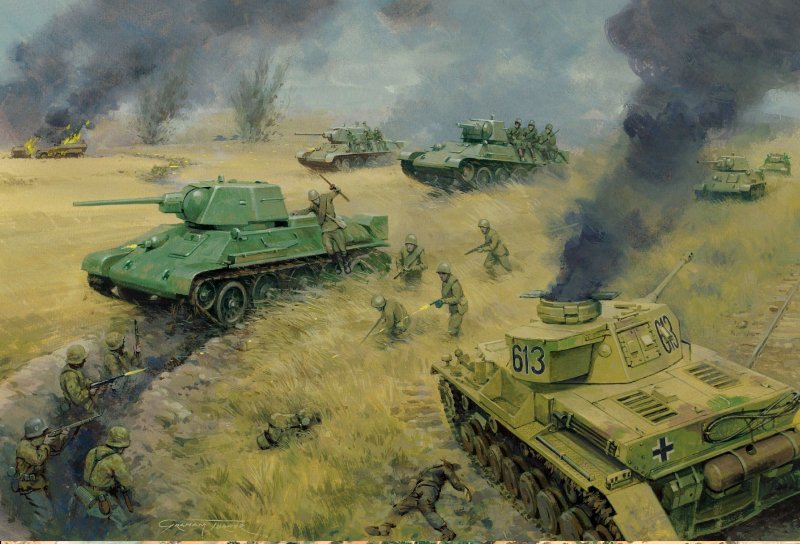 Т-34 Курская дуга