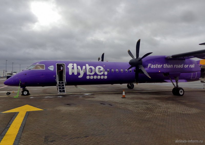 Dhc8 Dash 8-400 самолет